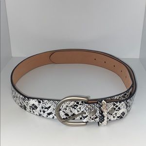 Snake Print Belt